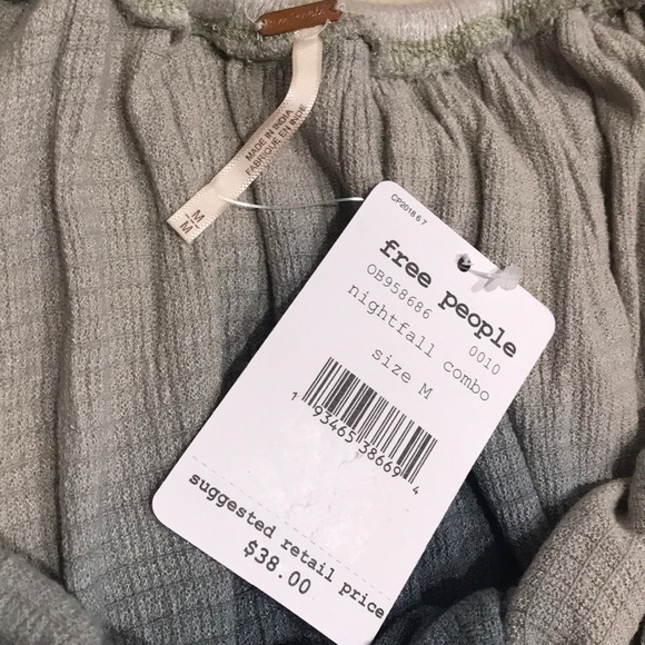 Free People Cora Lee Off the Shoulder Top. L - Picture 7 of 8